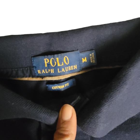 POLO RALPH LAUREN MEN’S Medium CUSTOM FIT “EQUESTRIAN THEME”SHORT SLEEVE SHIRT - Picture 3 of 9